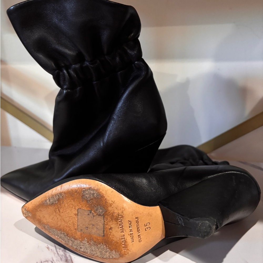 Isabel Marant Black Ankle Boots